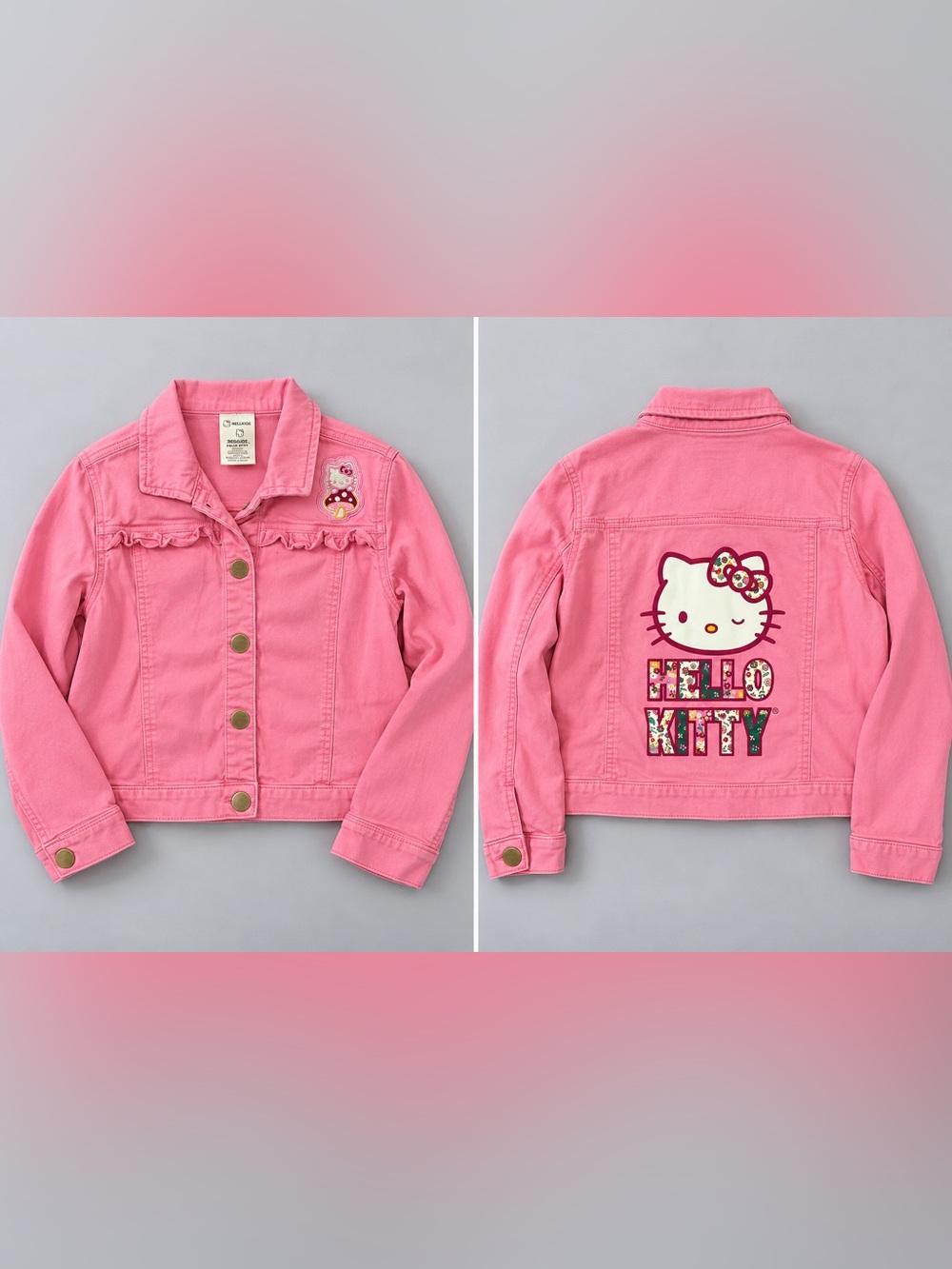 Hello Kitty Girls Size 10 Pink Jacket 365 Kids Garanimals